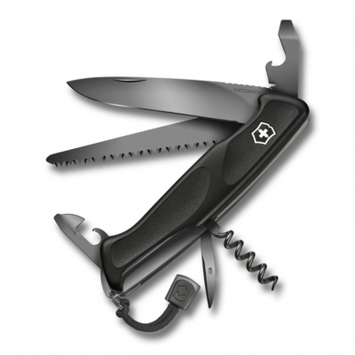 Многофункциональный складной нож Victorinox RangerGrip 55 Onyx Black 0.9563.C31P 