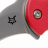 Складной нож-брелок Fox Mini-KA Karambit Red 535 R - Складной нож-брелок Fox Mini-KA Karambit Red 535 R