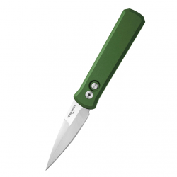 Складной автоматический нож Pro-Tech Godson 721-Satin-GRN