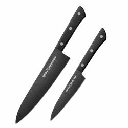 Набор из 2 кухонных ножей Samura Shadow SH-0210