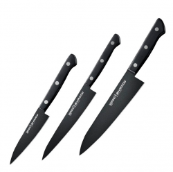 Набор из 3 кухонных ножей Samura Shadow SH-0220