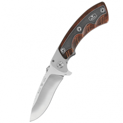 Складной нож Buck Open Season Folding Skinner Rosewood B0547RWS 