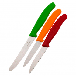 Набор кухонных ножей для нарезки 3 в 1 Victorinox 6.7116.32